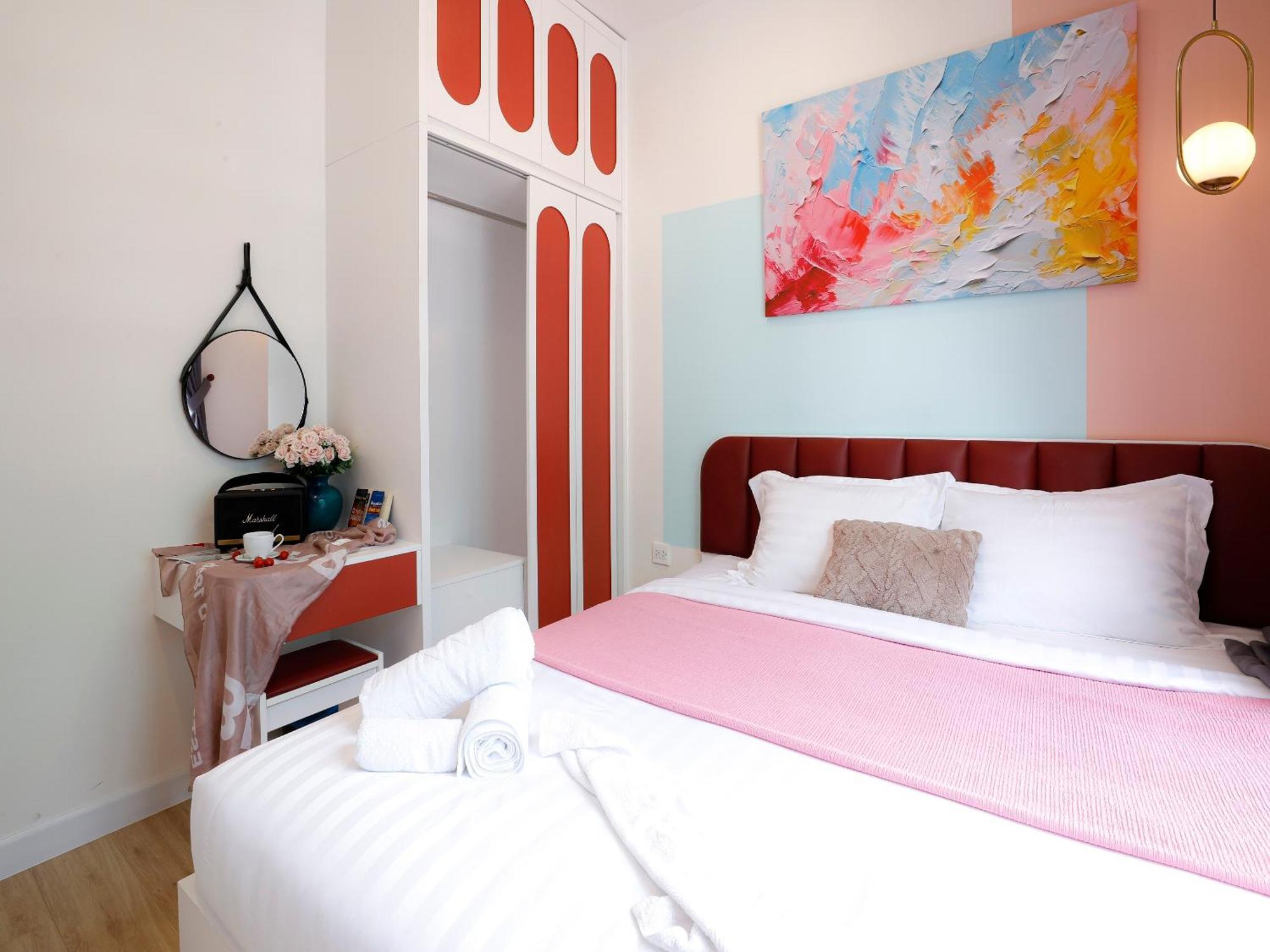 May Soho Saigon Serviced Apartment Ho Chi Minh-stad Kamer foto