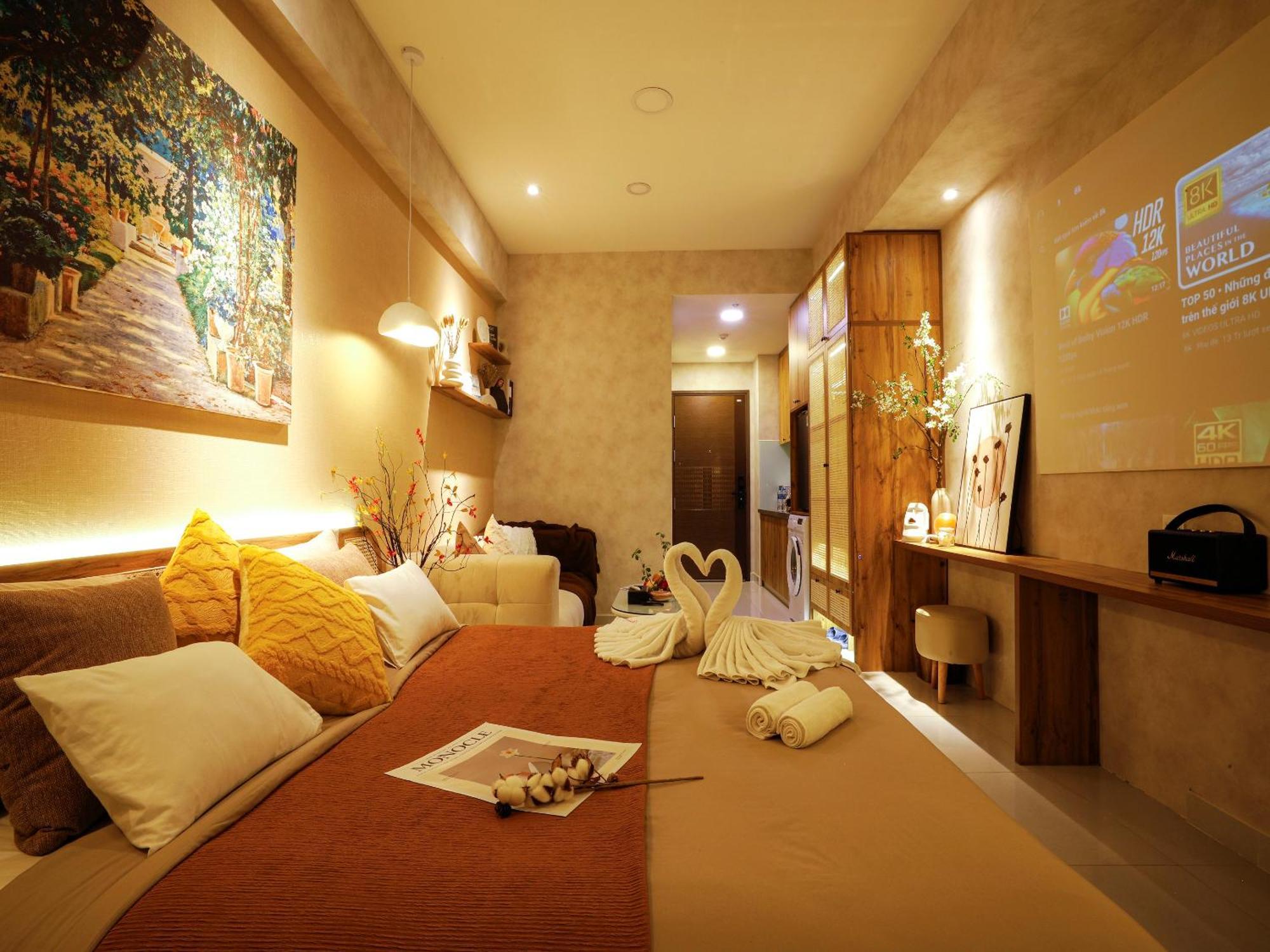 May Soho Saigon Serviced Apartment Ho Chi Minh-stad Kamer foto