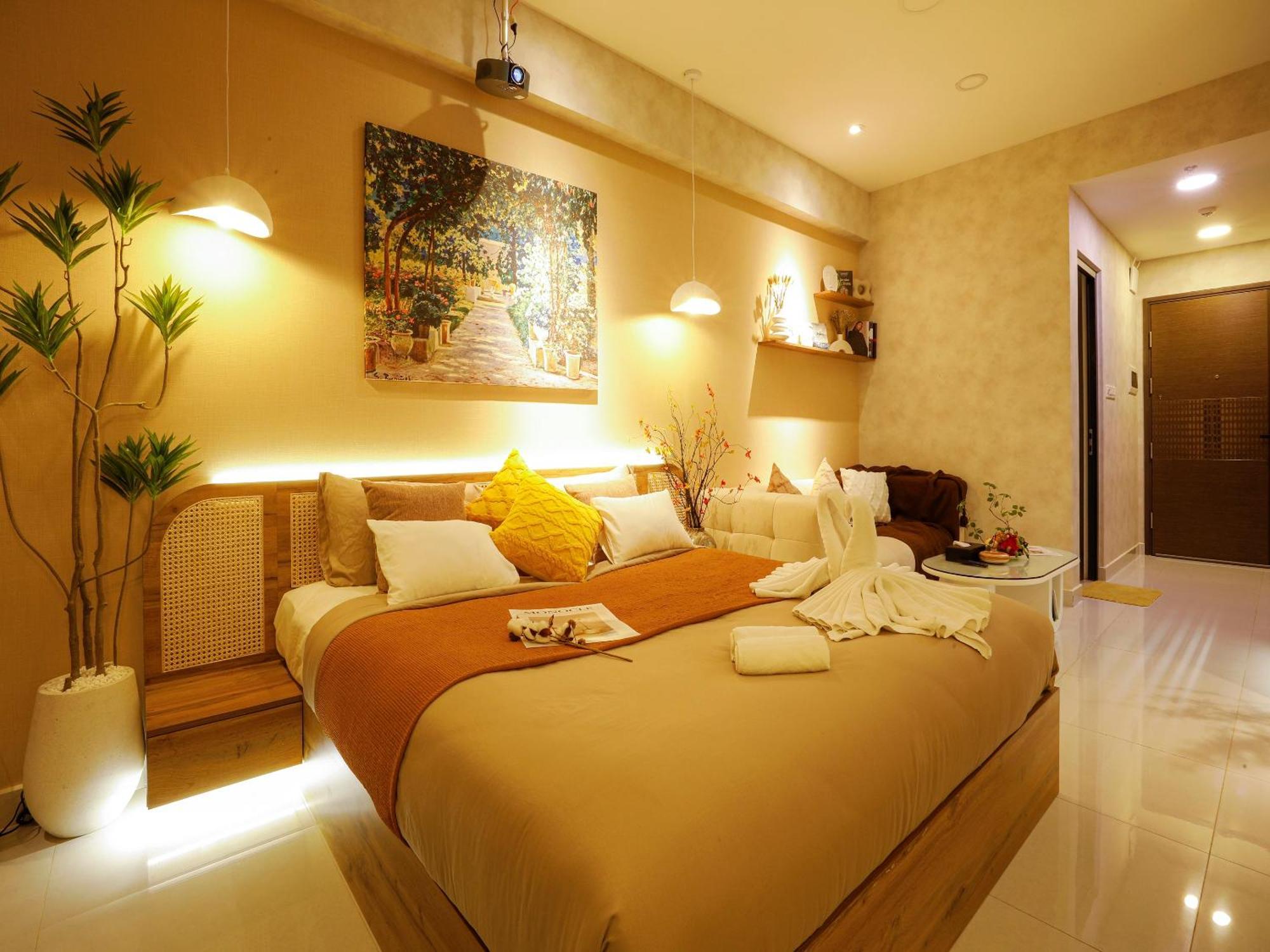 May Soho Saigon Serviced Apartment Ho Chi Minh-stad Kamer foto