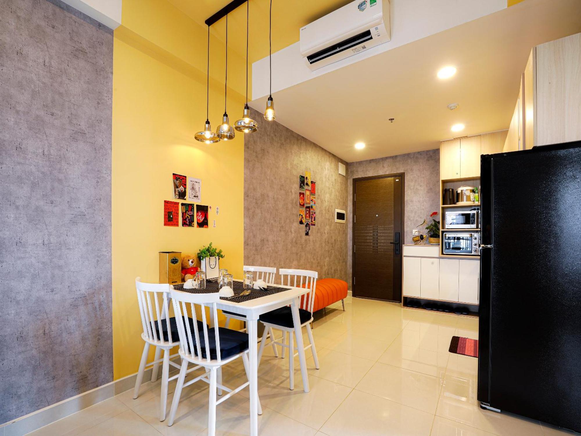 May Soho Saigon Serviced Apartment Ho Chi Minh-stad Kamer foto