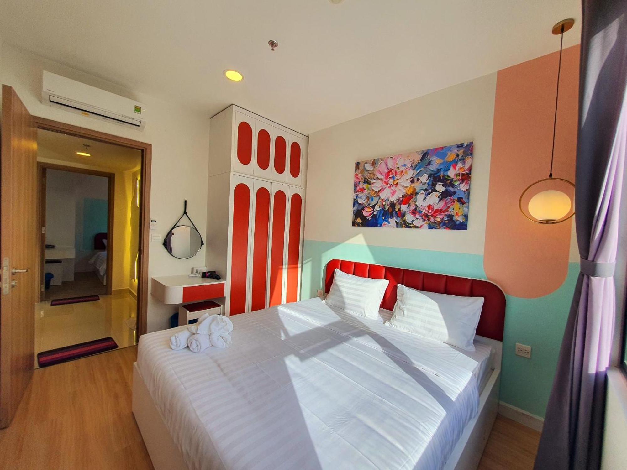 May Soho Saigon Serviced Apartment Ho Chi Minh-stad Kamer foto